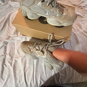 Adidas Yeezy 500 Salt Sneakers